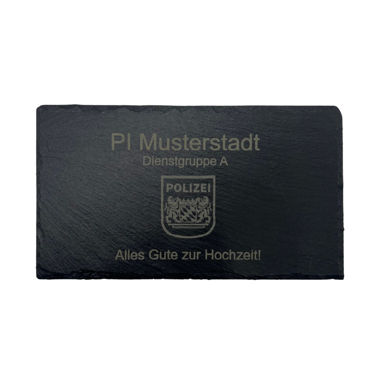 Individualisierbare Schieferplatte