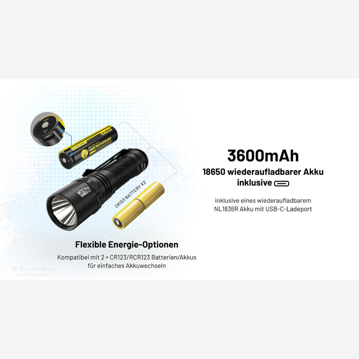 Nitecore MT2C PRO - 1800 Lumen