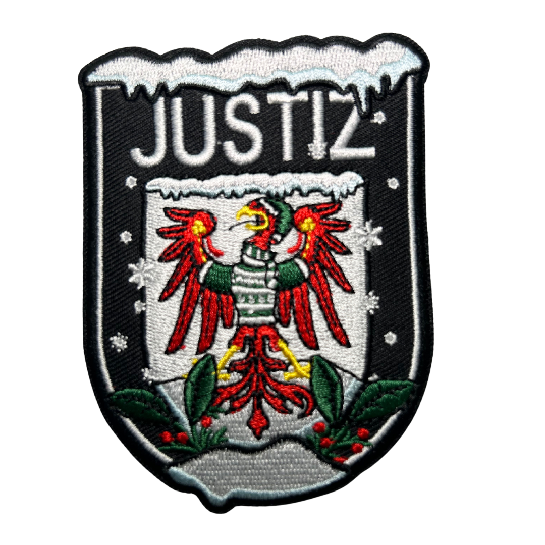 Justiz Xmas Textil Länderpatches