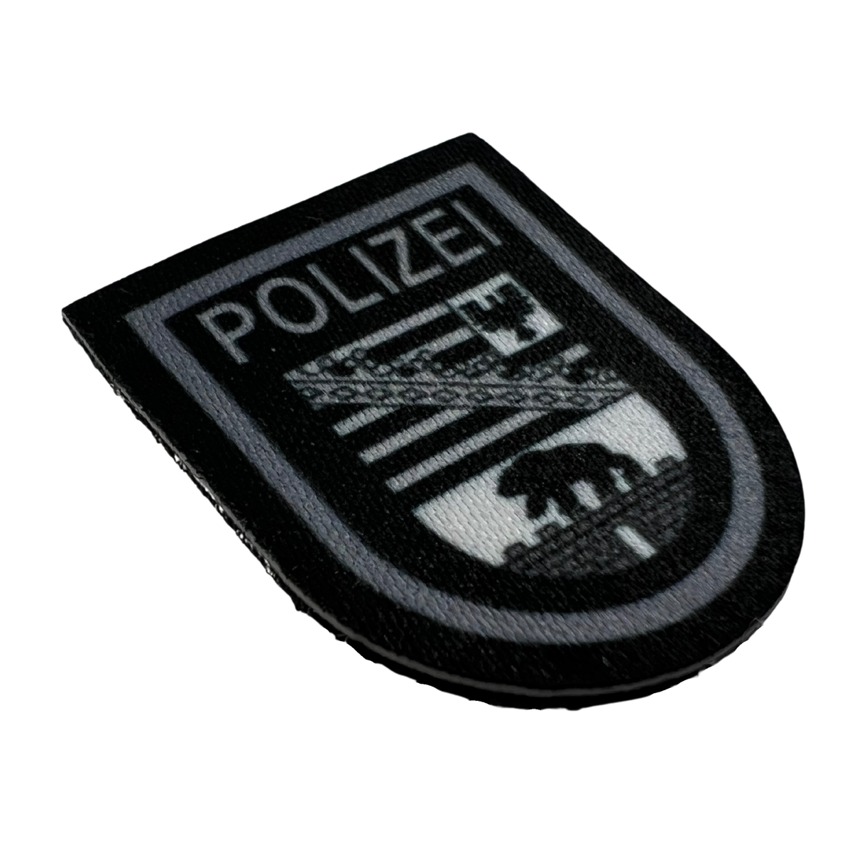 Mini Black Ops Polizei Bundesländer Textil Patches
