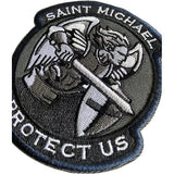 Saint Michael textile patch