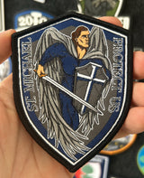 Schutzpatron St. Michael Textil Patch