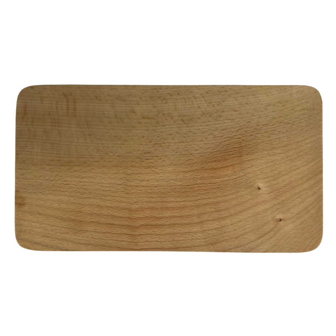 Frühstücksbrett aus Buchenholz mit Gravur