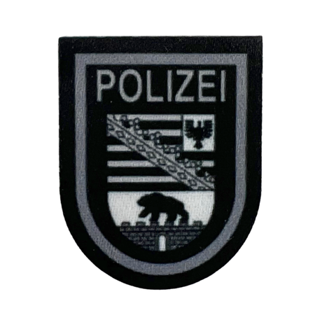 Mini Black Ops Polizei Bundesländer Textil Patches