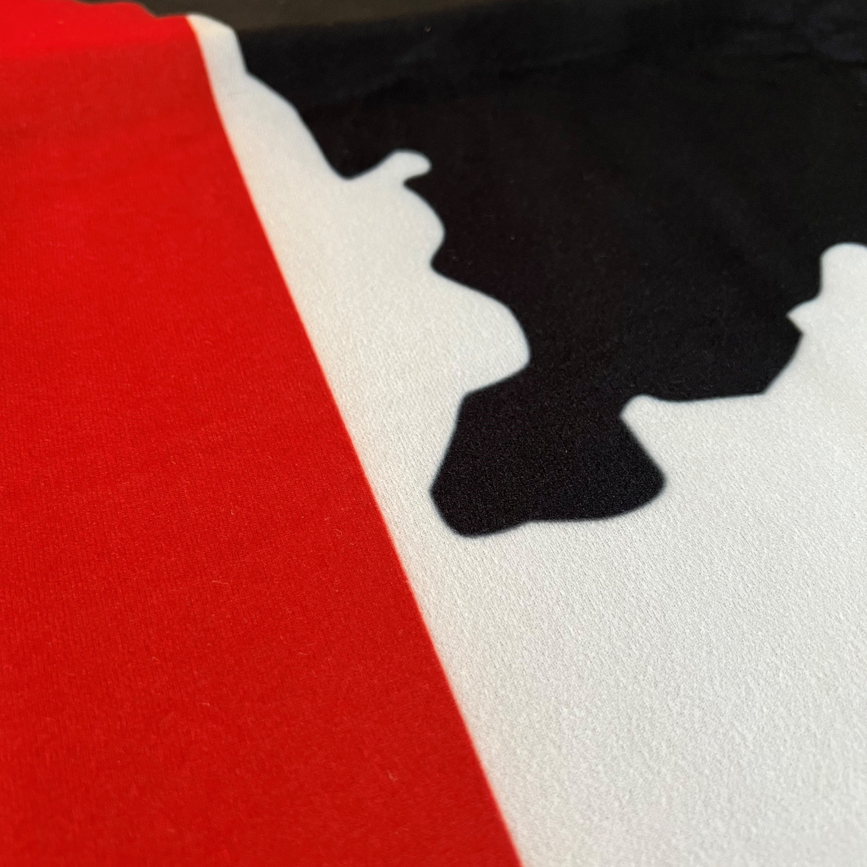 XL Patch Klettmatte Österreich Flagge