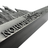 Polizei Bundesländer 3D-Metallskulpturen