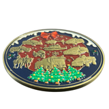 Limitierter XXL Polizei Weihnachtscoin 2025