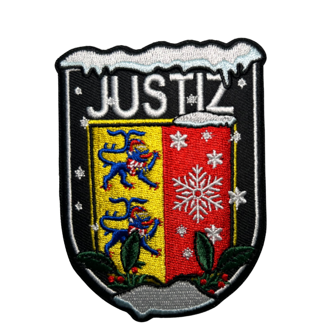 Justiz Xmas Textil Länderpatches