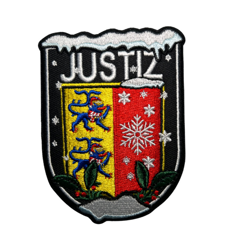 Justiz Xmas Textil Länderpatches