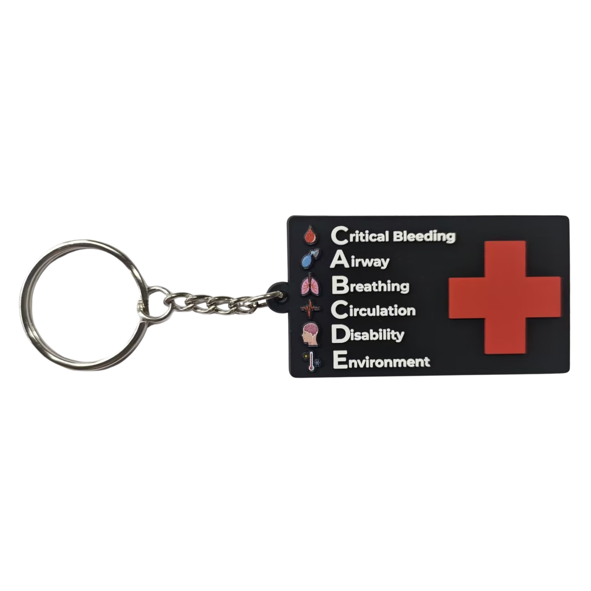 First AID CABCDE Schlüsselanhänger