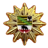 Ansteck-Pin Polizeistern Bundesländer / Bundespolizei