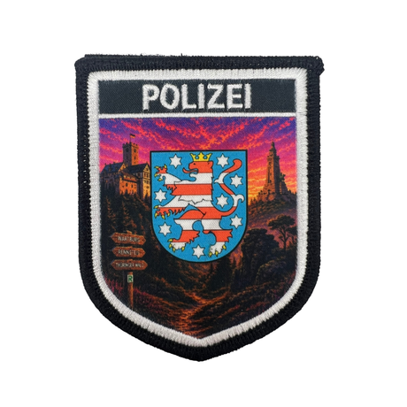 Polizei Bundesländer Summer Edition Textil Patches
