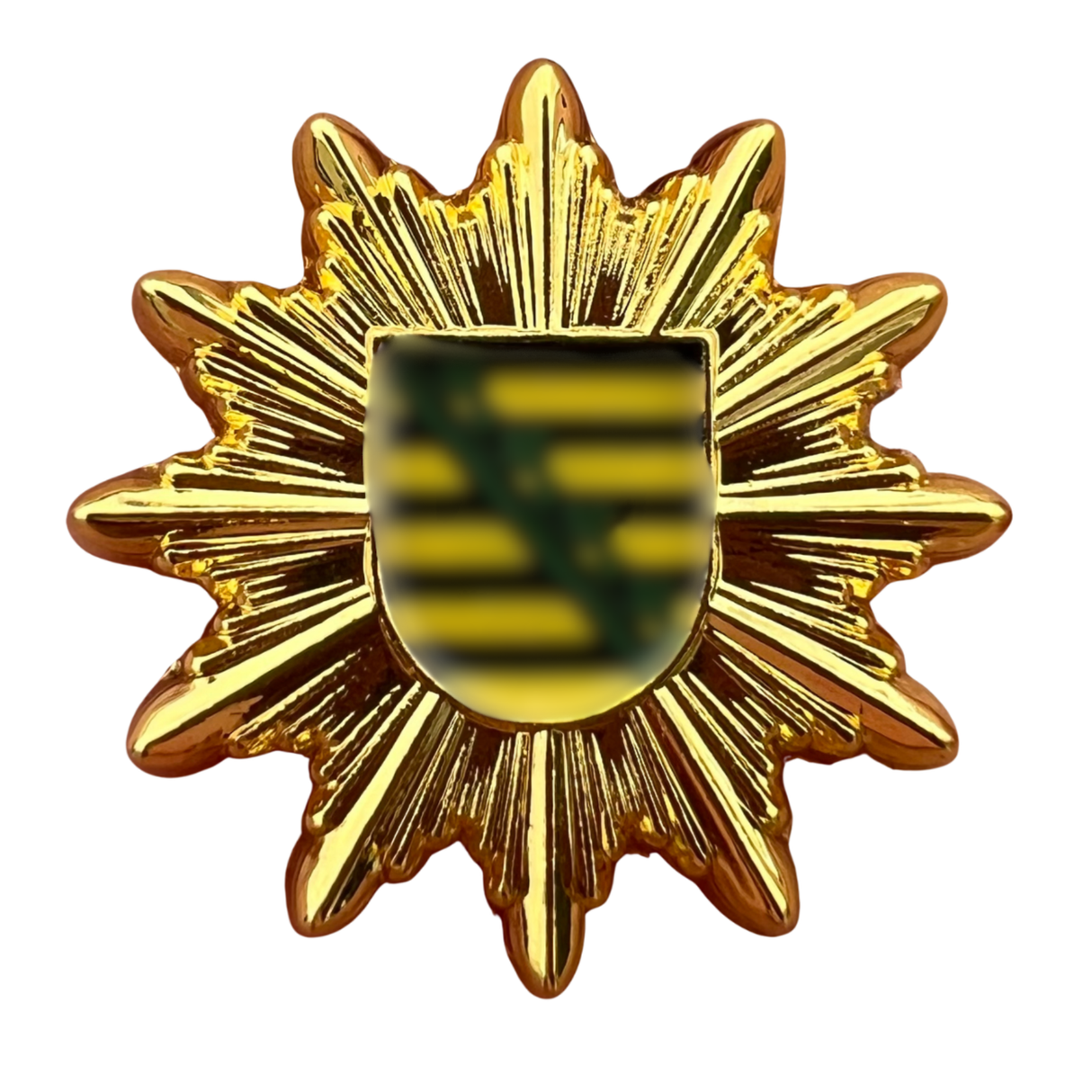 Ansteck-Pin Polizeistern Bundesländer / Bundespolizei