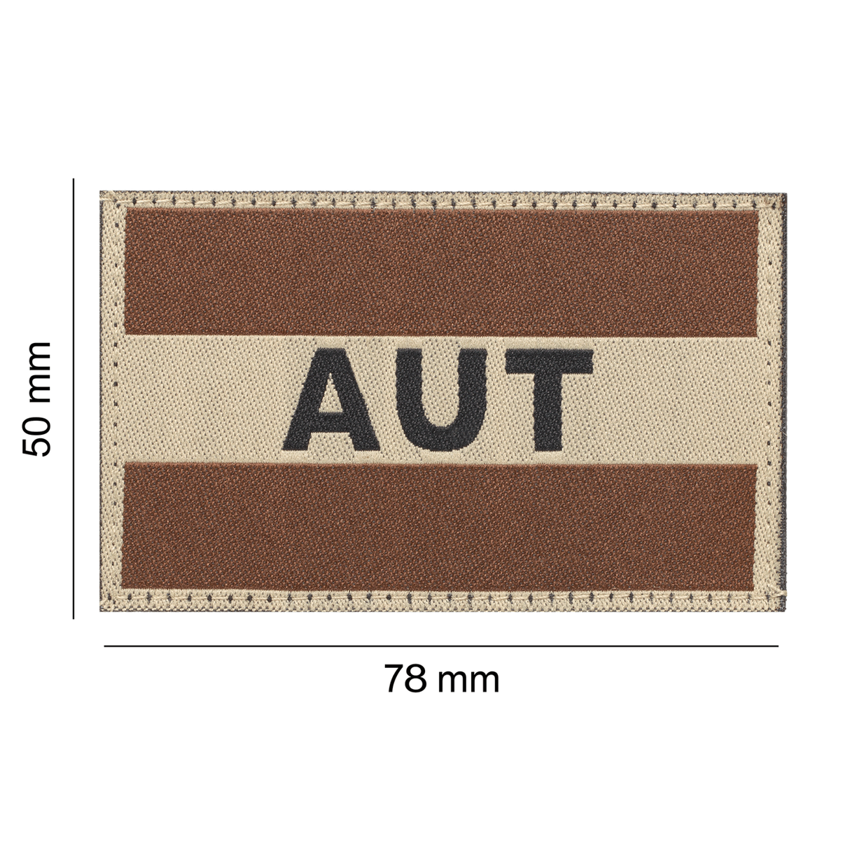 Clawgear Austria flag textile patch 