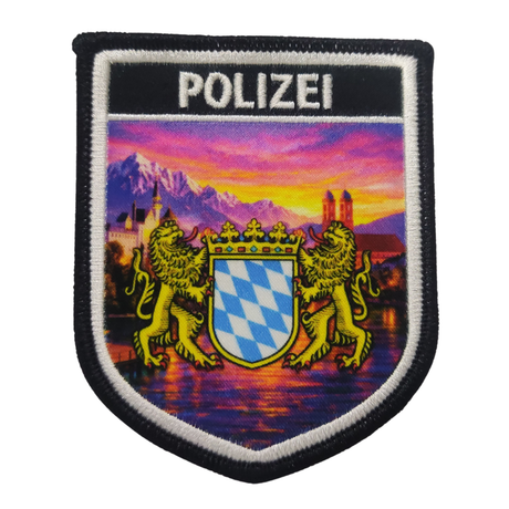 Polizei Bundesländer Summer Edition Textil Patches