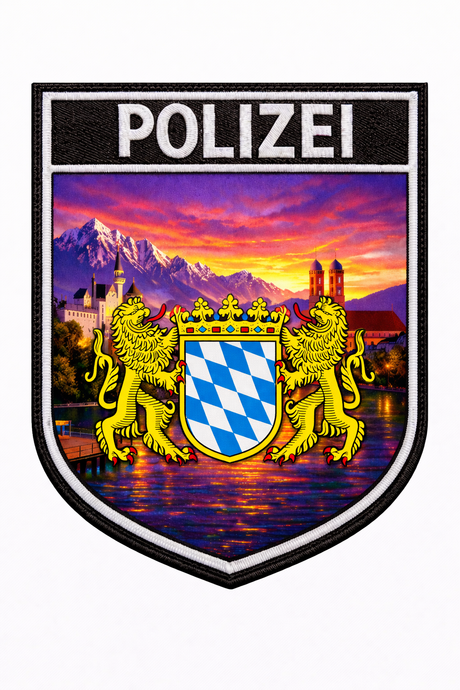 Polizei Bundesländer Summer Edition Textil Patches