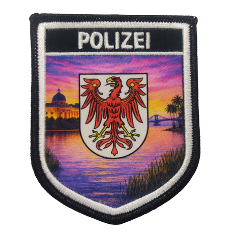 Polizei Bundesländer Summer Edition Textil Patches