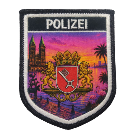 Polizei Bundesländer Summer Edition Textil Patches
