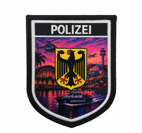 Polizei Bundesländer Summer Edition Textil Patches