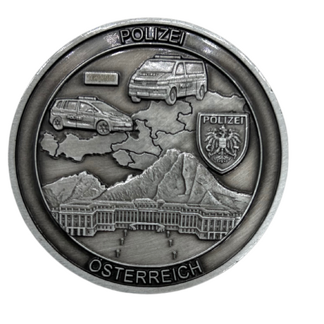 Polizei Österreich limitierter Coin