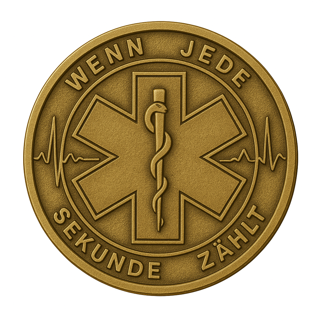 Rettungsdienst limitierter Coin