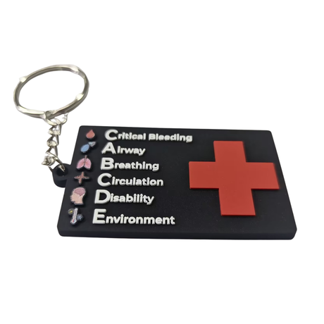 First AID CABCDE Schlüsselanhänger