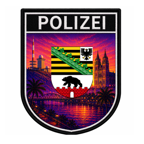 Polizei Bundesländer Summer Edition Textil Patches