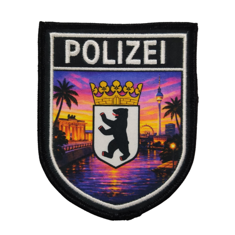 Polizei Bundesländer Summer Edition Textil Patches