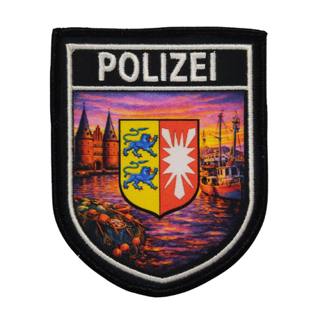 Polizei Bundesländer Summer Edition Textil Patches