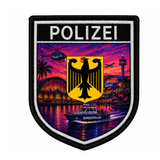 Polizei Bundesländer Summer Edition Textil Patches