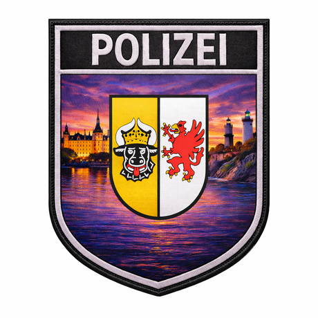 Polizei Bundesländer Summer Edition Textil Patches