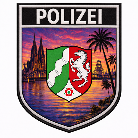 Polizei Bundesländer Summer Edition Textil Patches