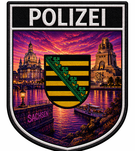 Polizei Bundesländer Summer Edition Textil Patches