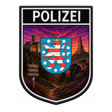 Polizei Bundesländer Summer Edition Textil Patches