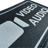 Bodycam Video/Audio Textil Patches