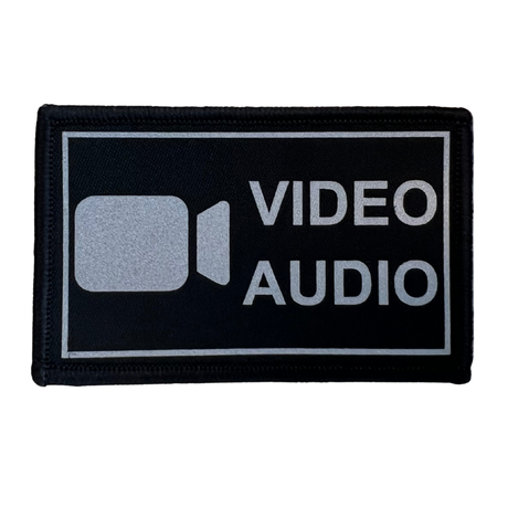 Bodycam Video/Audio Textil Patches