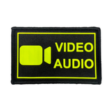 Bodycam Video/Audio Textil Patches