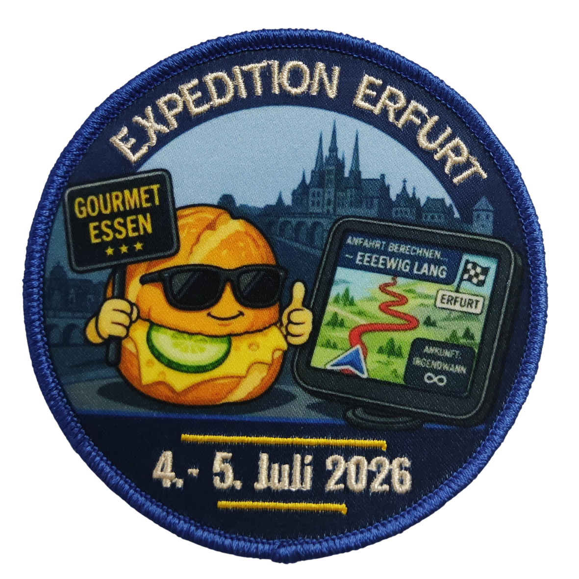 Expedition Erfurt Textil Patch