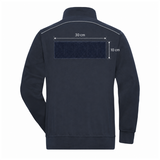 Individualisierbares Einsatz-Sweatshirt Half-Zip