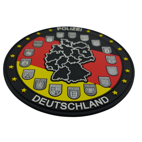 Polizei Deutschland Rubber Patch
