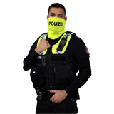 BUFF Cut Polizei Schnittschutz Schlauchschal - Neongelb