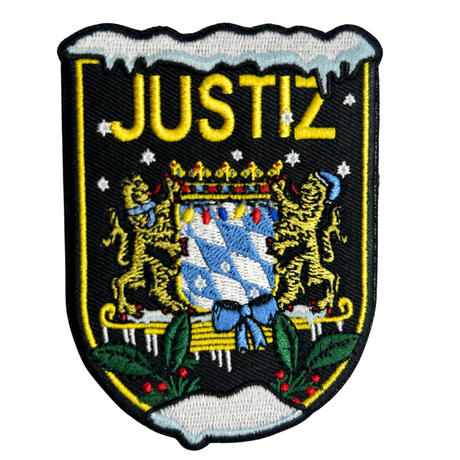 Justiz Xmas Textil Länderpatches