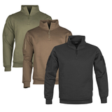 Tactical Sweatshirt mit Zipper