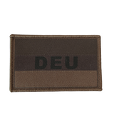 Deutschland Black Ops Patch Textil