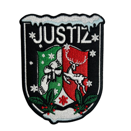 Justiz Xmas Textil Länderpatches