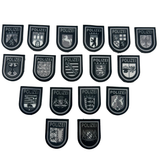 Mini Black Ops Polizei Bundesländer Textil Patches