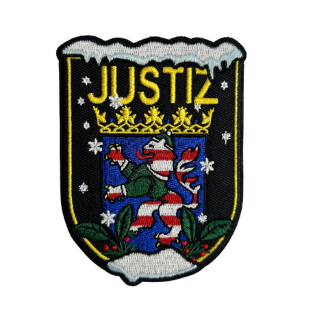 Justiz Xmas Textil Länderpatches