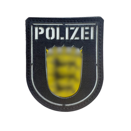 Bundesländer "Glow in the Dark" Lasercut Patches