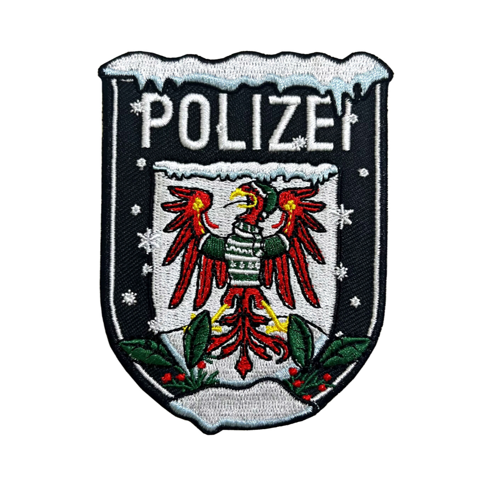 Komplettset Polizei Xmas Textil Länderpatches