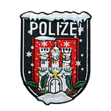 Komplettset Polizei Xmas Textil Länderpatches